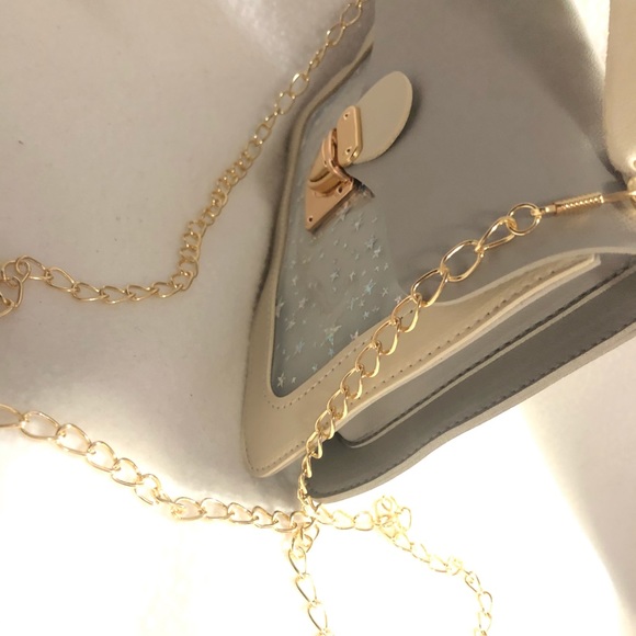 Starry light grey mini bag - Picture 4 of 6